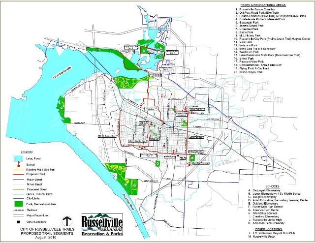 Trails Throughout the City